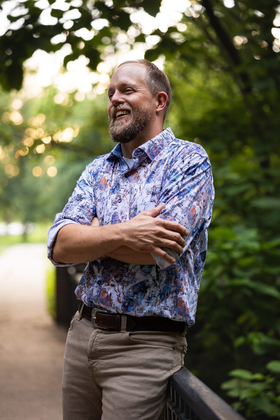 Aaron Thiessen, owner of The Tree Daddy in Omaha